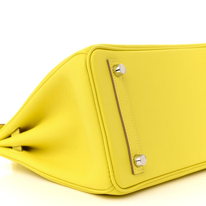 Hermes Swift Birkin 25 Lime 9 of 11