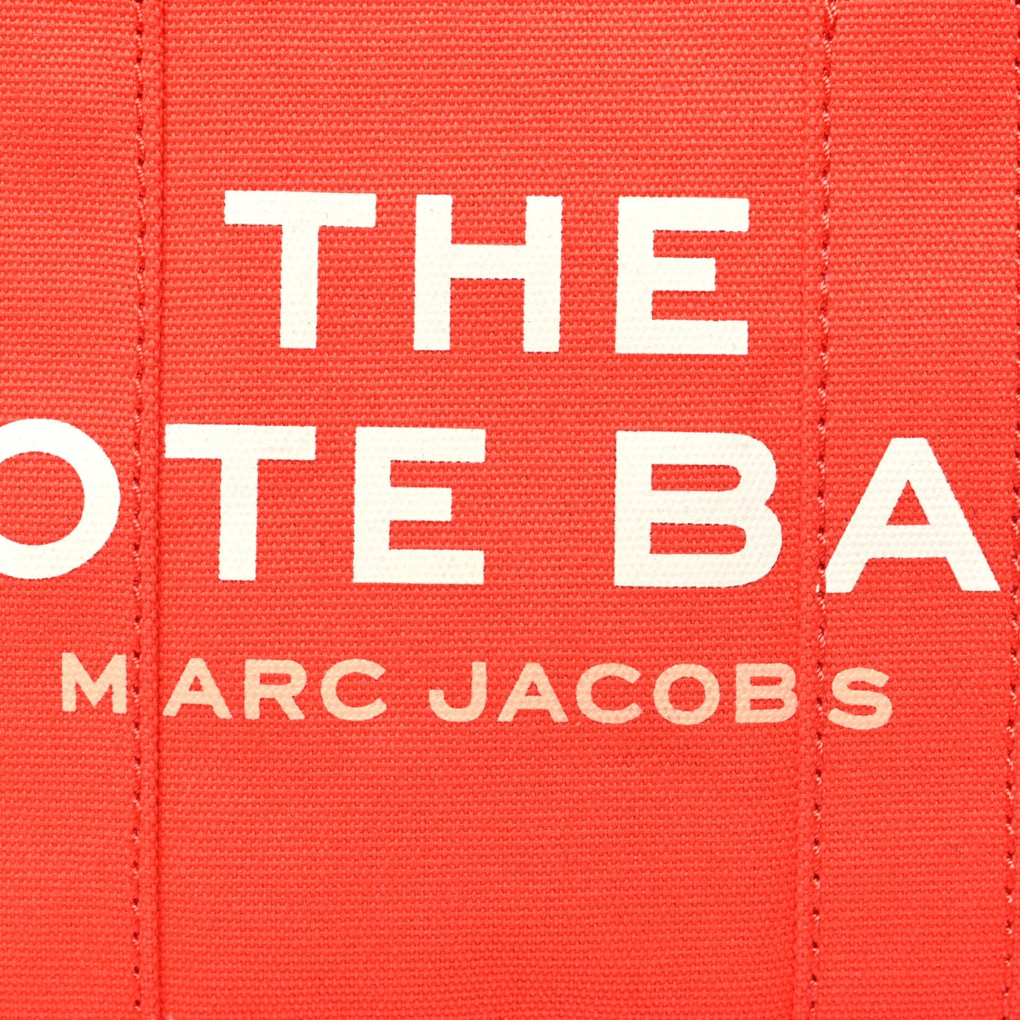 Cotton Canvas Mini The Traveler Tote Bag Red