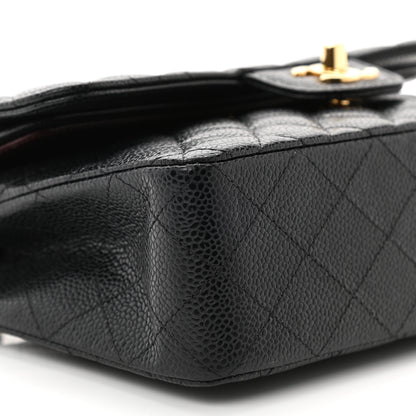Chanel Caviar Quilted Small Double Flap Black 9 of 12