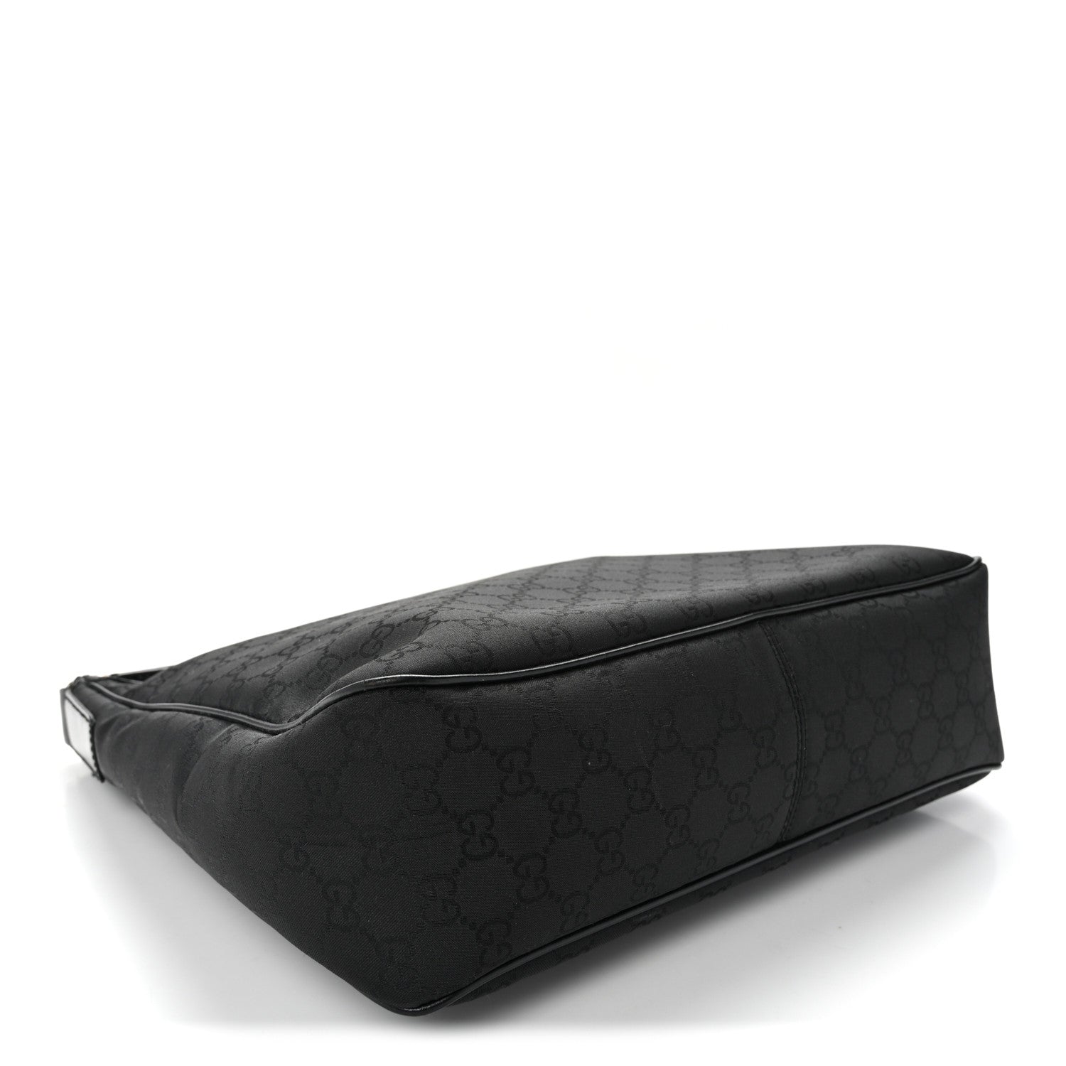 Gucci Canvas Shoulder Bag Black 4 of 10