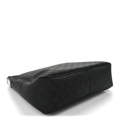 Gucci Canvas Shoulder Bag Black 4 of 10