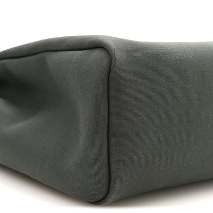 Hermes Toile Militaire Vache Hunter Laque Herbag Zip Retourne PM 31 Vert Mangrove Black 10 of 12