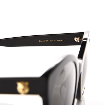 Gucci Round GG Sunglasses GG0028SA Black 6 of 9