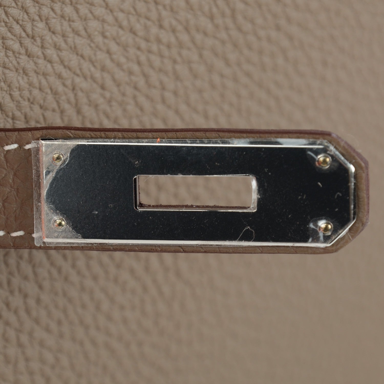 Hermes Togo Kelly Retourne 32 Etoupe 4 of 27