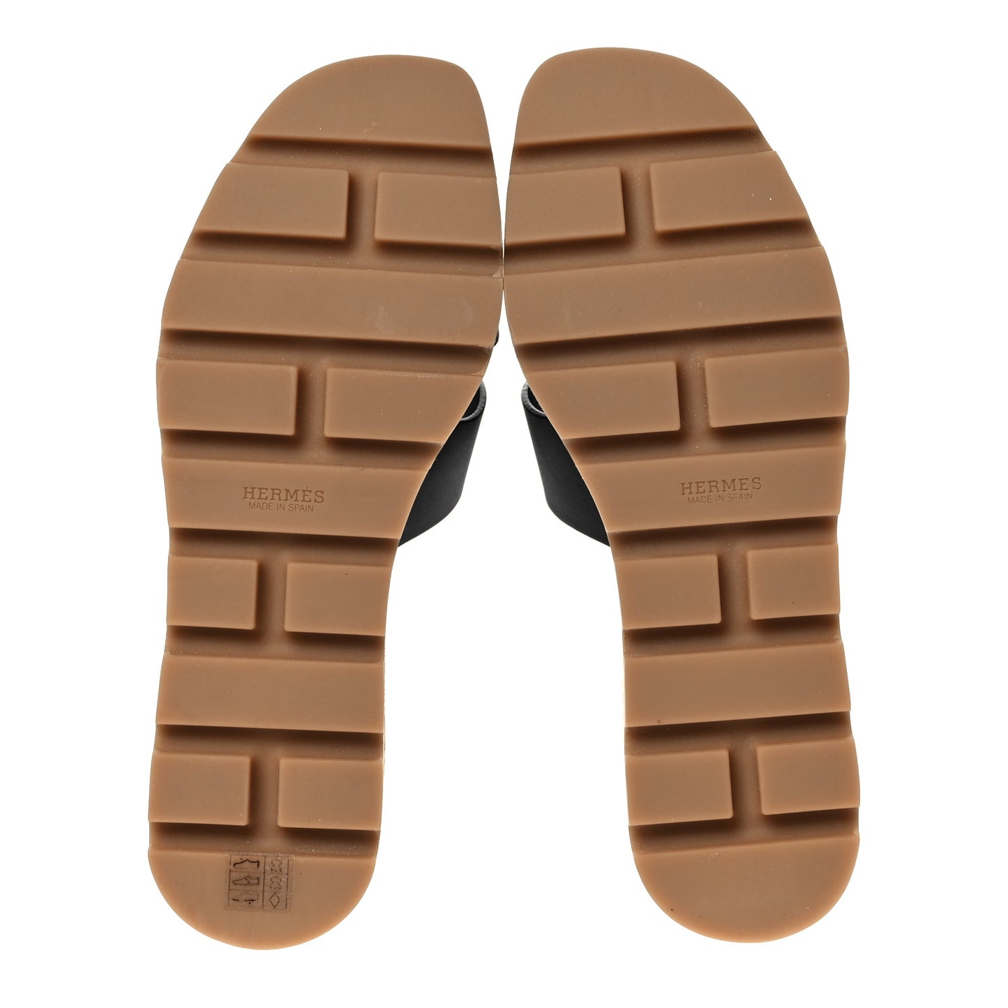 Calfskin Cork Eze 30 Sandals 37 Black