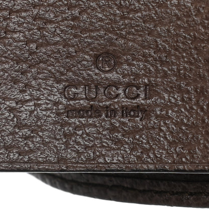 Gucci GG Supreme Monogram Web Ophidia 6 Key Holder Case Beige New Acero 10 of 12