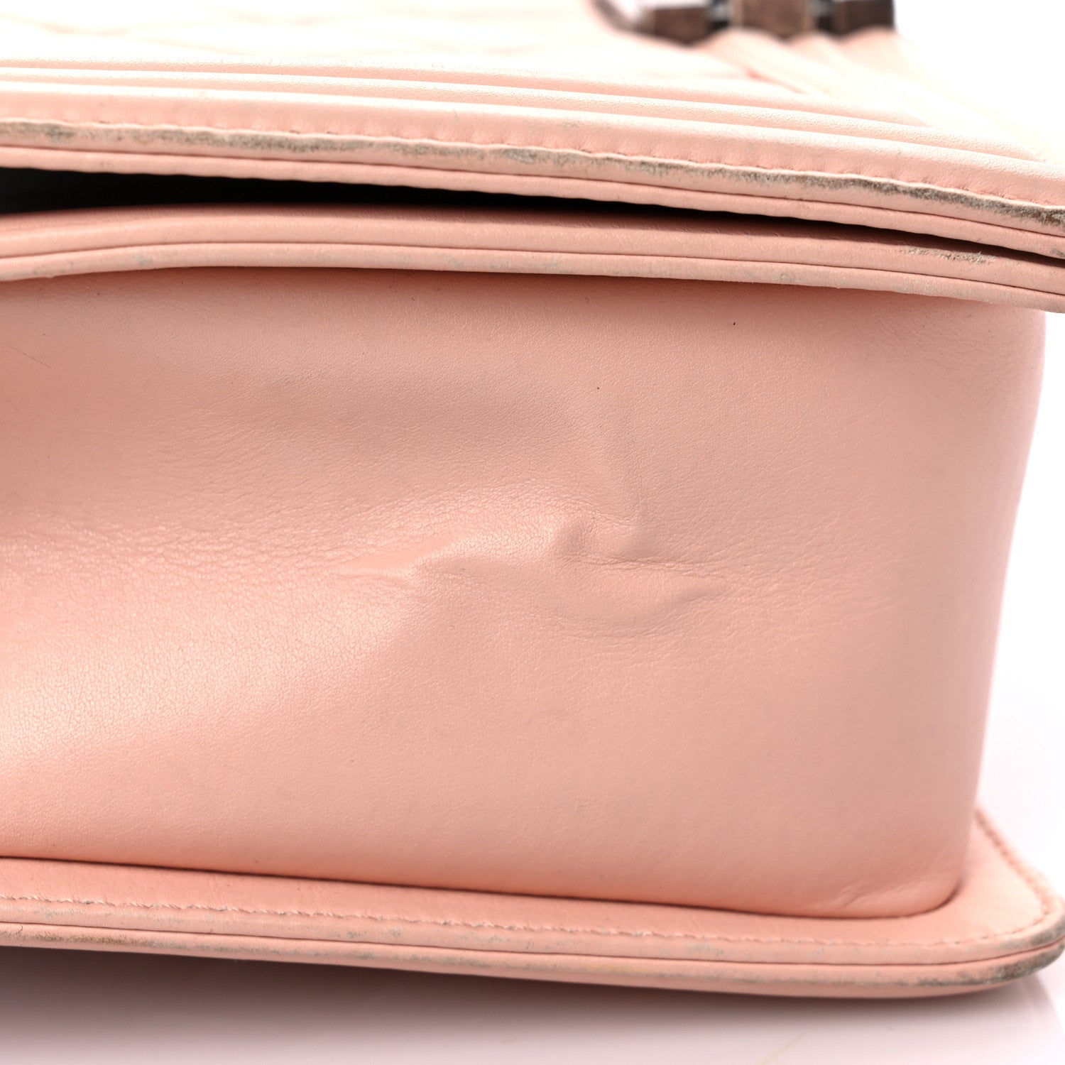 Chanel Calfskin Quilted New Medium Boy Flap Light Pink 25 of 29