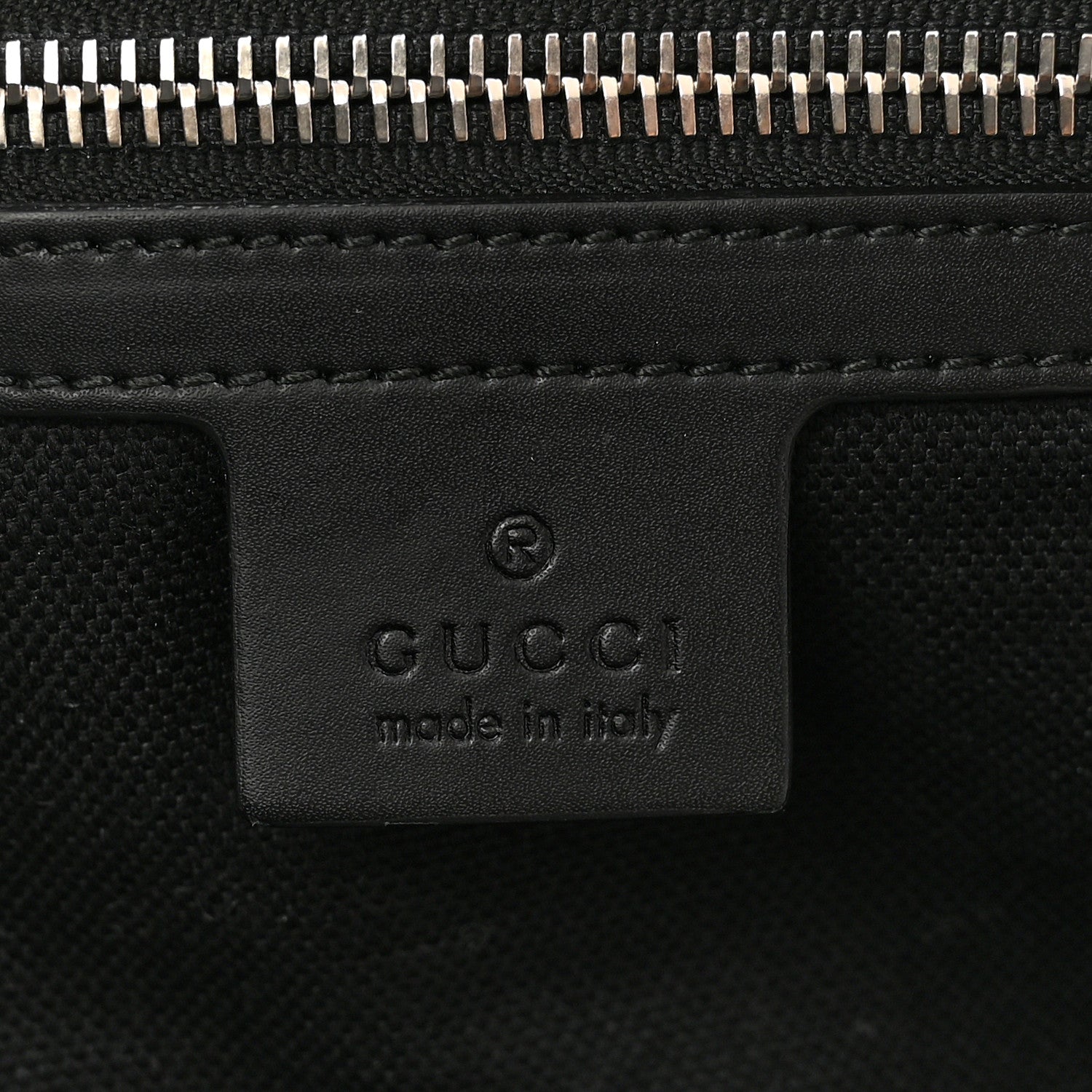 Gucci Soft GG Supreme Monogram Appia Calfskin Web Large Carry On Duffle Bag Black Grey 5 of 16