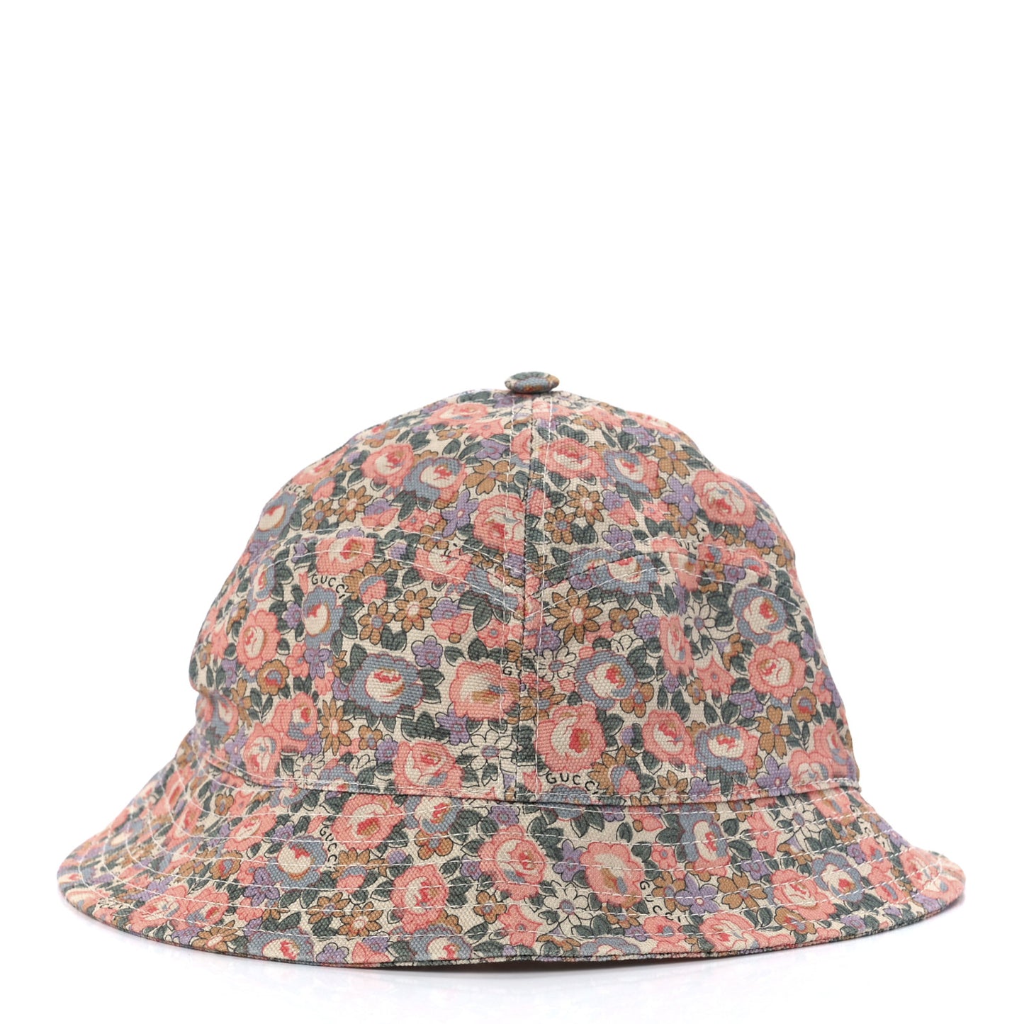X LIBERTY OF LONDON Canvas Infinity Abbey Bucket Hat M Perfect Pink Ivory