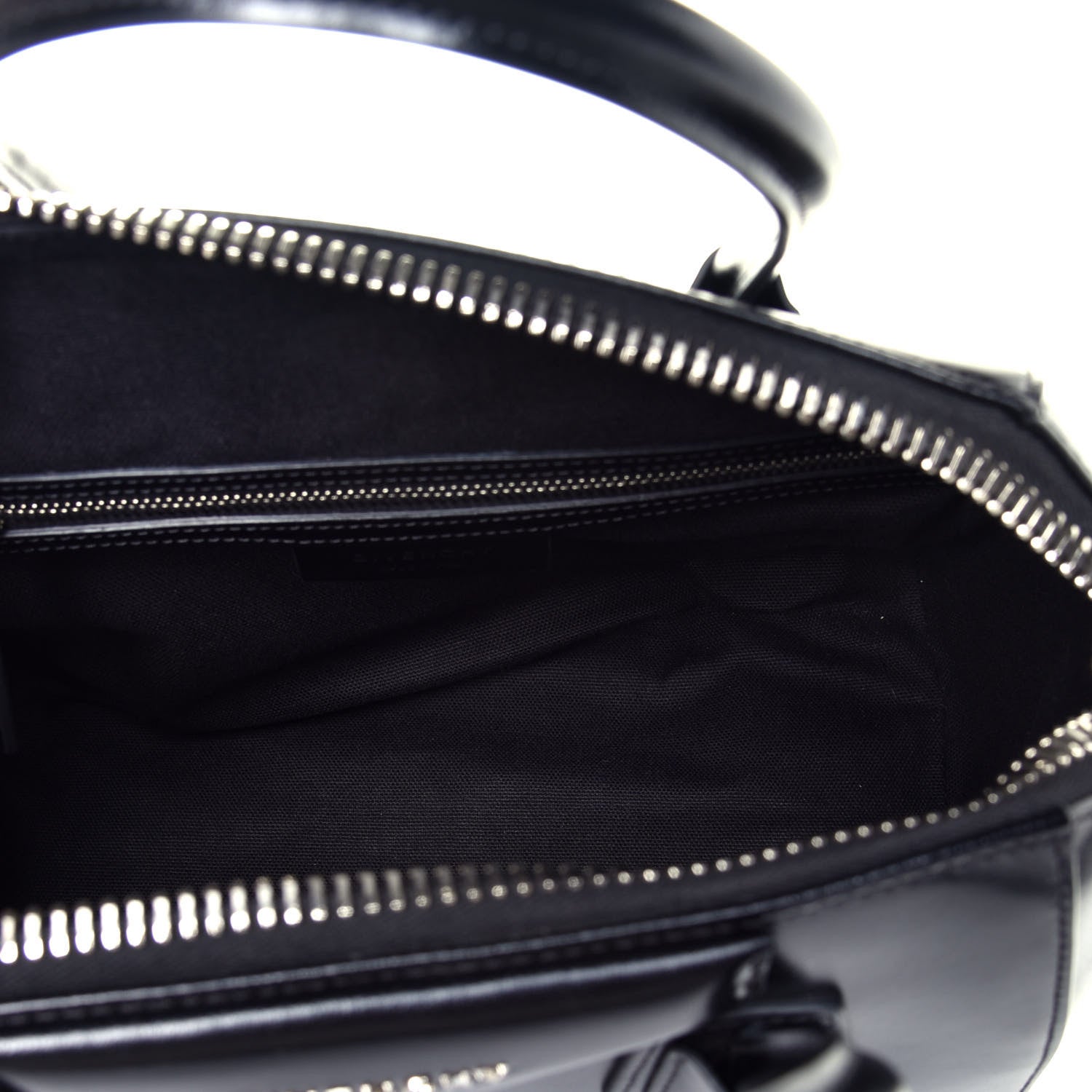 Givenchy Shiny Lord Calfskin Small Antigona Black 5 of 9