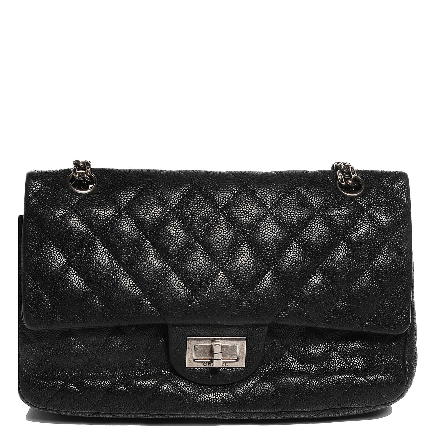 Chanel Caviar Quilted 2.55 Reissue 225 Flap Black 1 of 9