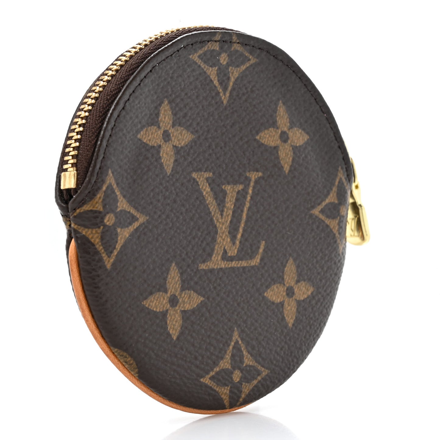 Monogram Round Coin Purse