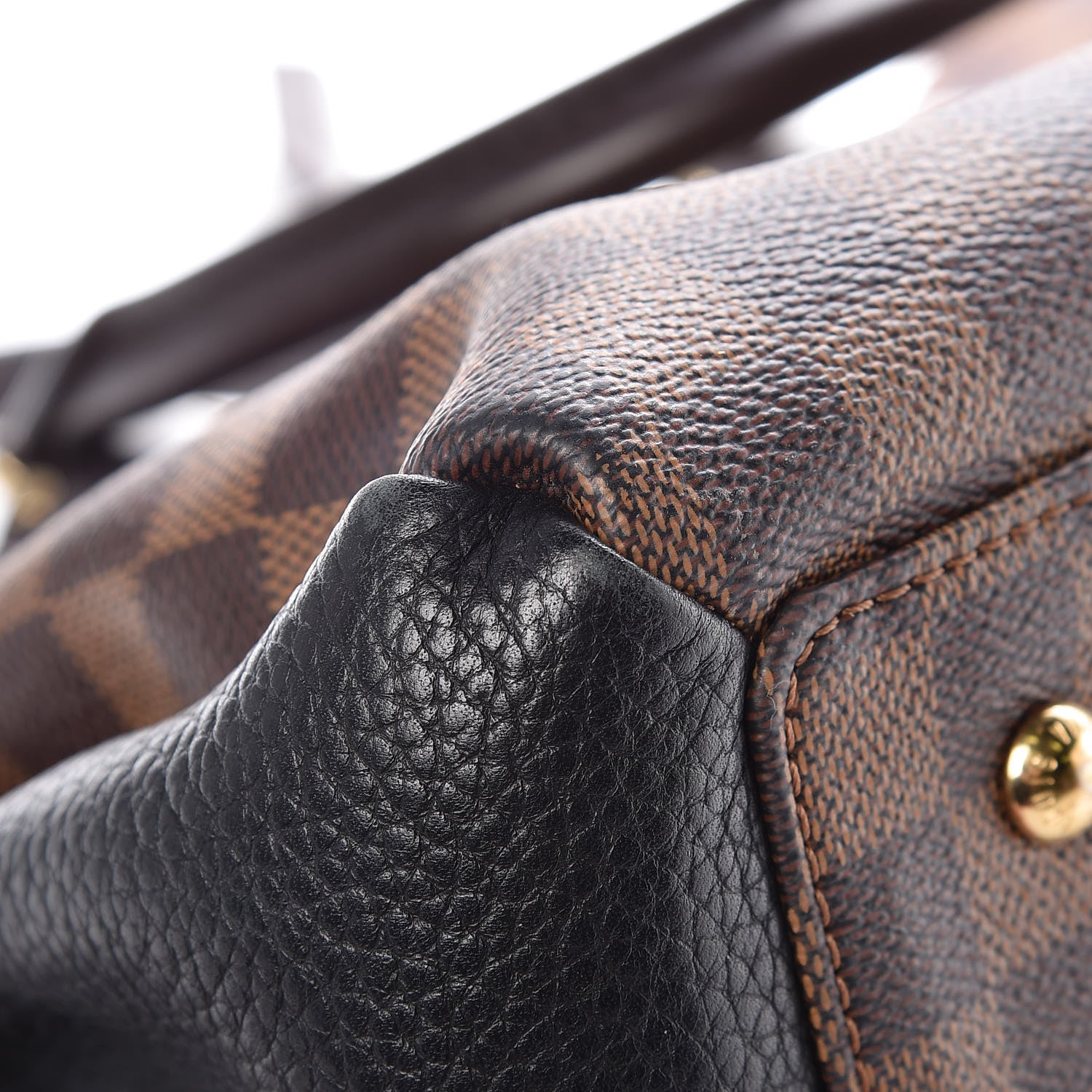 Louis Vuitton Cuir Taurillon Damier Ebene Normandy Black 12 of 15