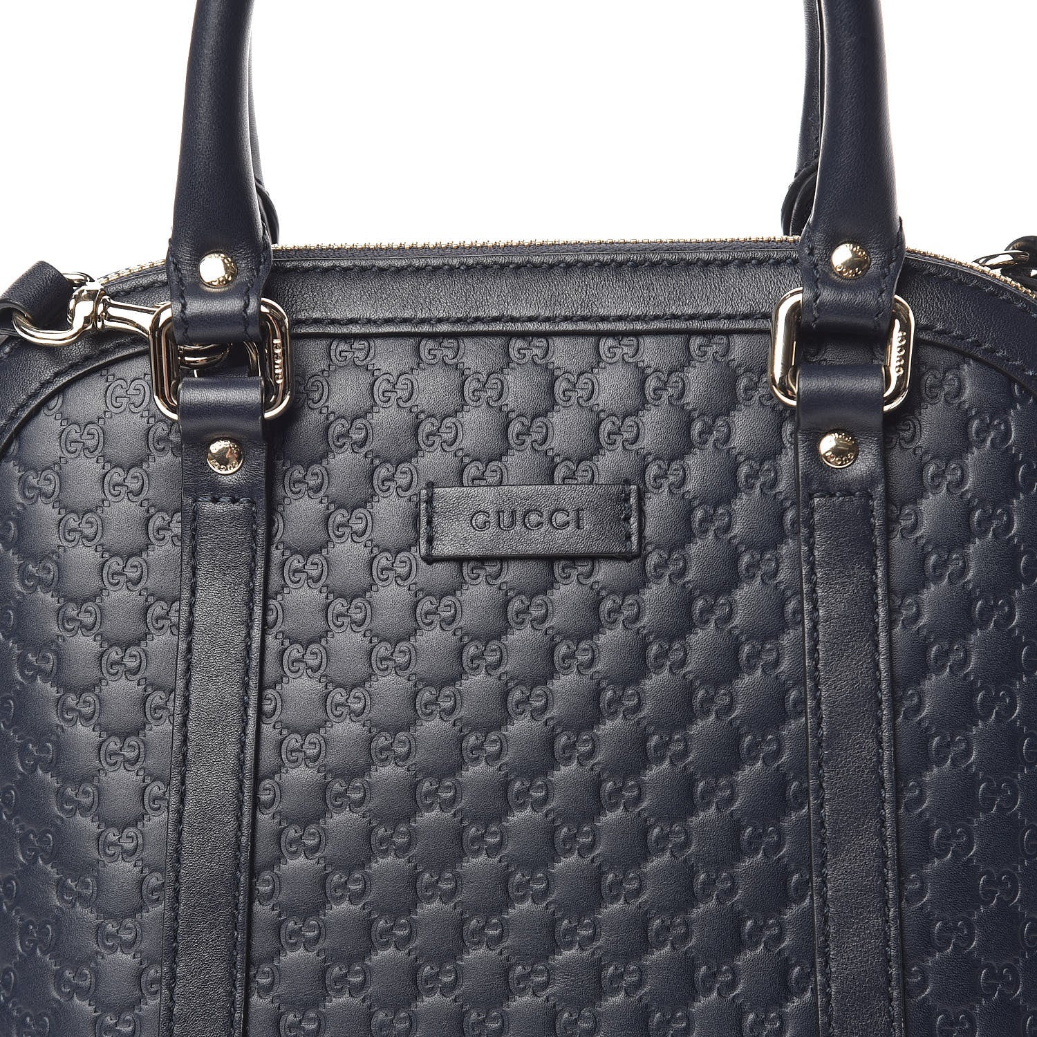 Gucci Soft Microguccissima Mini Dome Bag Blue 8 of 10