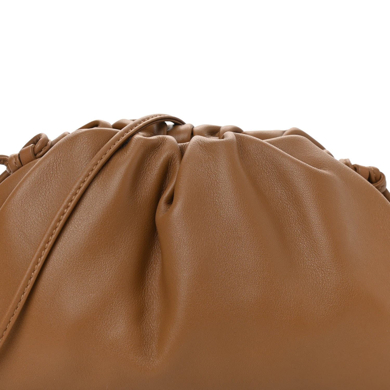 Bottega Veneta Butter Calfskin The Mini Pouch Cammello 9 of 11