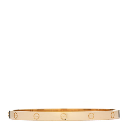 Cartier 18K Yellow Gold Medium LOVE Bracelet 18 2 of 8