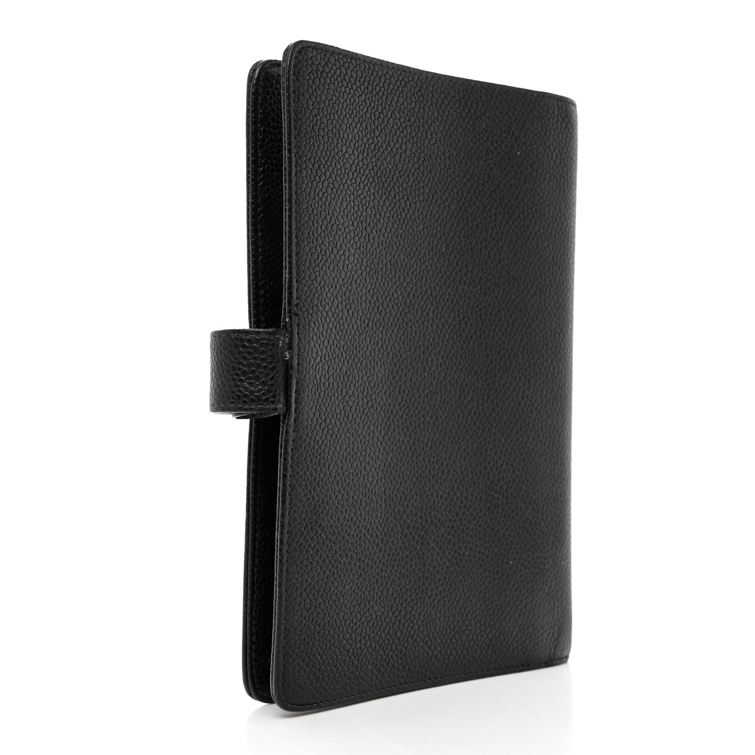 Chanel Caviar CC Medium Ring Agenda Planner Black 3 of 9