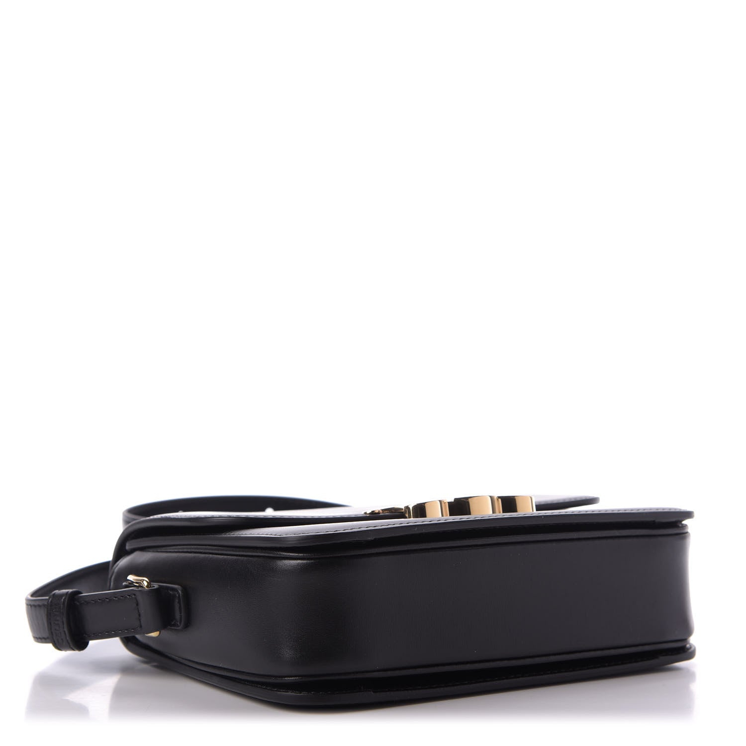 Celine Shiny Calfskin Nano Triomphe Black 4 of 8
