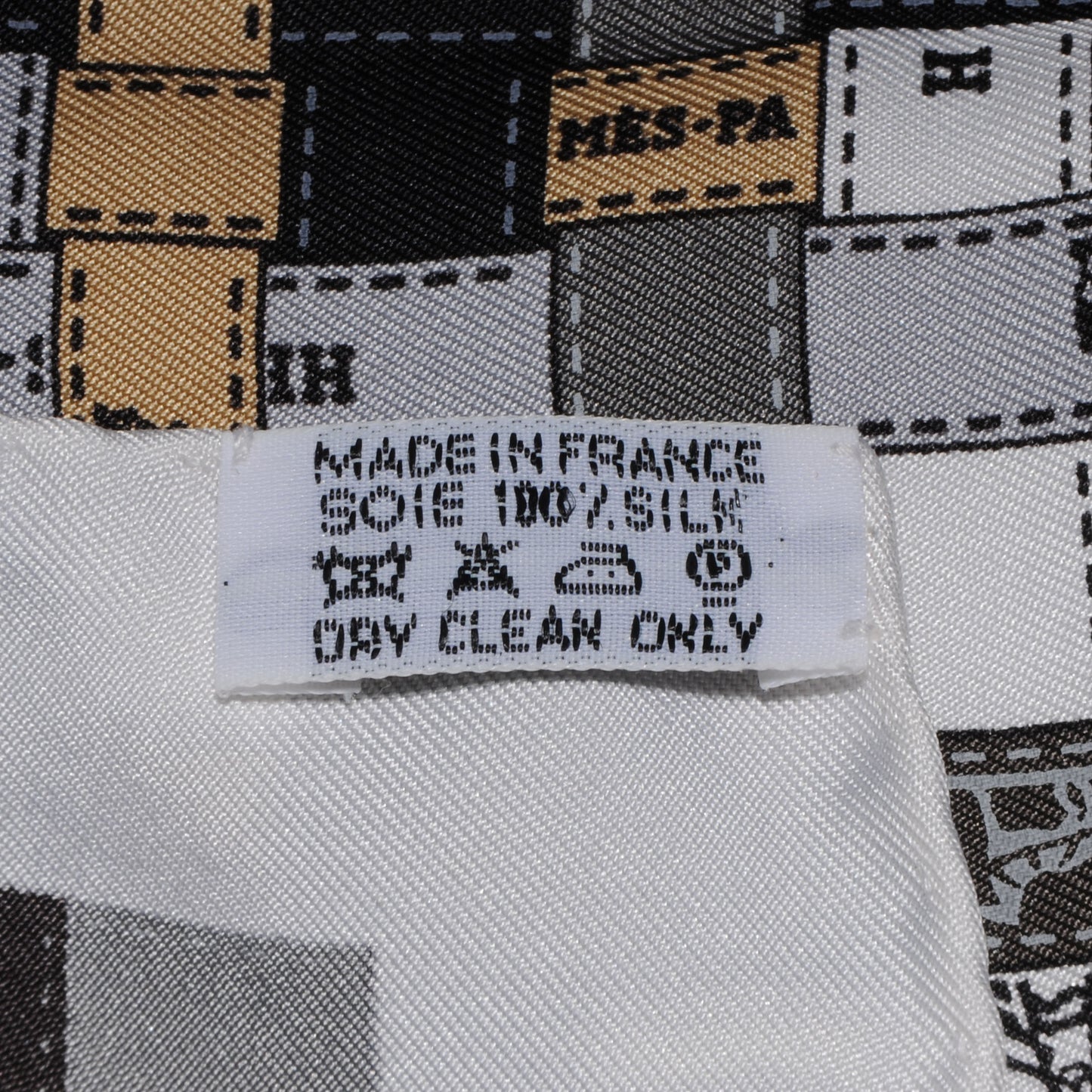 Silk Bolduc Au Carre Scarf 90 Black