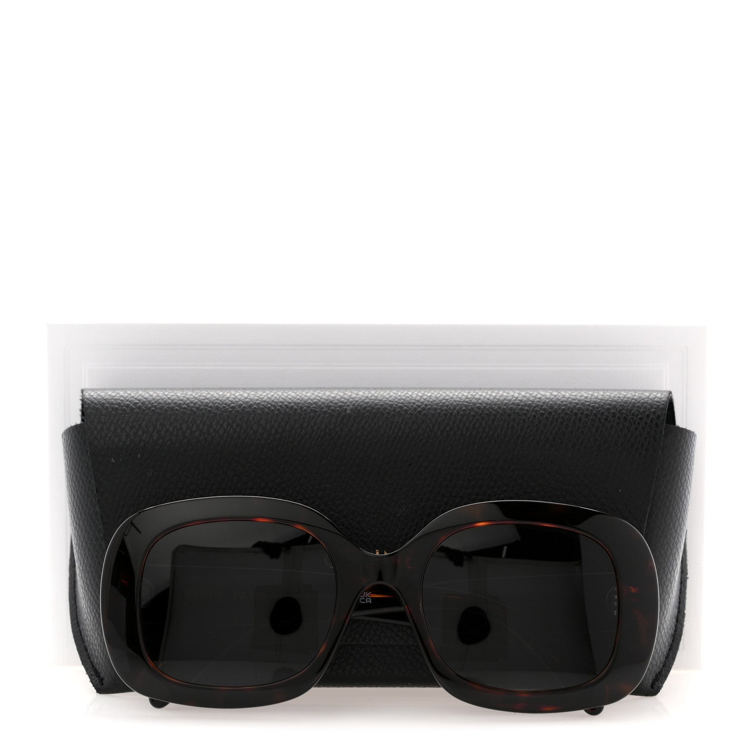 Celine Acetate Triomphe 01 Sunglasses CL40262U Tortoise 9 of 9