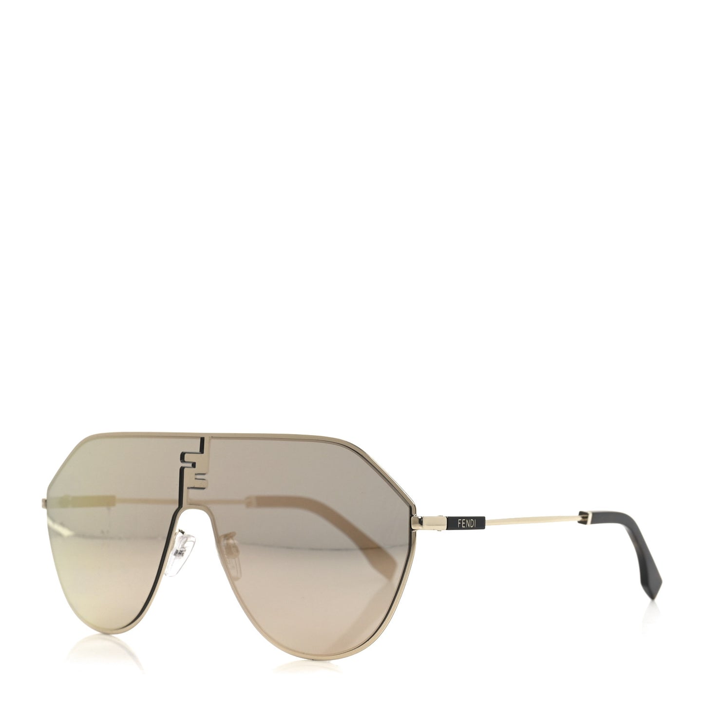 Metal Aviator Sunglasses FE40080U Gold