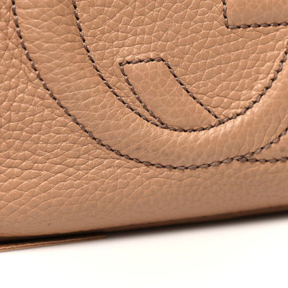 Gucci Pebbled Calfskin Small Soho Disco Bag Camelia 15 of 16