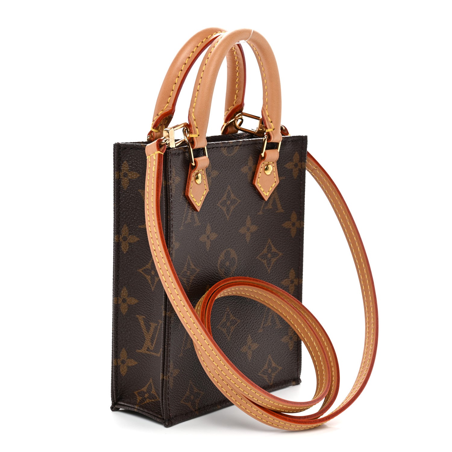 Louis Vuitton Monogram Petit Sac Plat 3 of 9