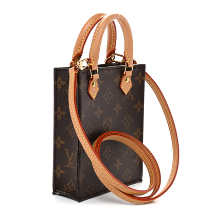 Louis Vuitton Monogram Petit Sac Plat 3 of 9