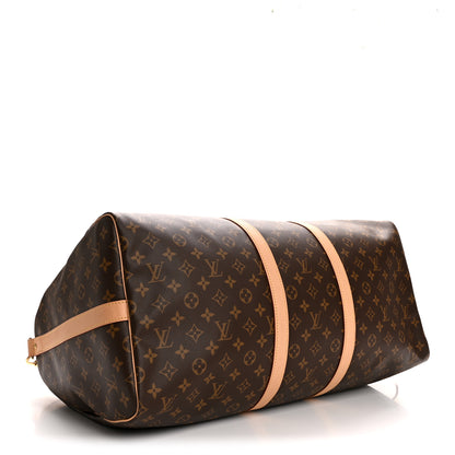 Louis Vuitton Monogram Keepall Bandouliere 55 3 of 11