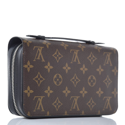 Louis Vuitton Monogram Macassar Zippy XL Wallet 3 of 7