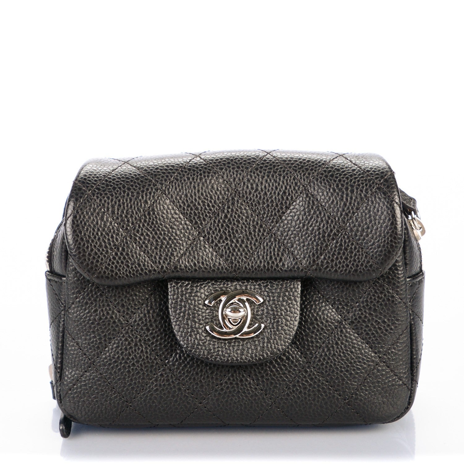 Chanel Caviar Quilted New Mini Flap Black 1 of 8