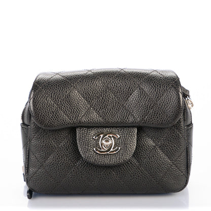 Chanel Caviar Quilted New Mini Flap Black 1 of 8