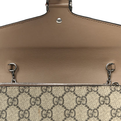 Gucci GG Supreme Monogram Mini Dionysus Chain Wallet Beige Taupe 15 of 19