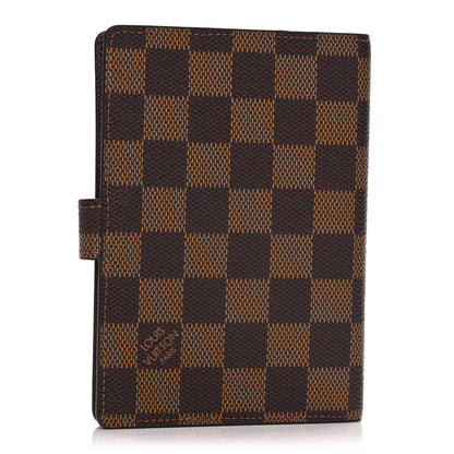 Louis Vuitton Damier Ebene Small Ring Agenda Cover 3 of 9