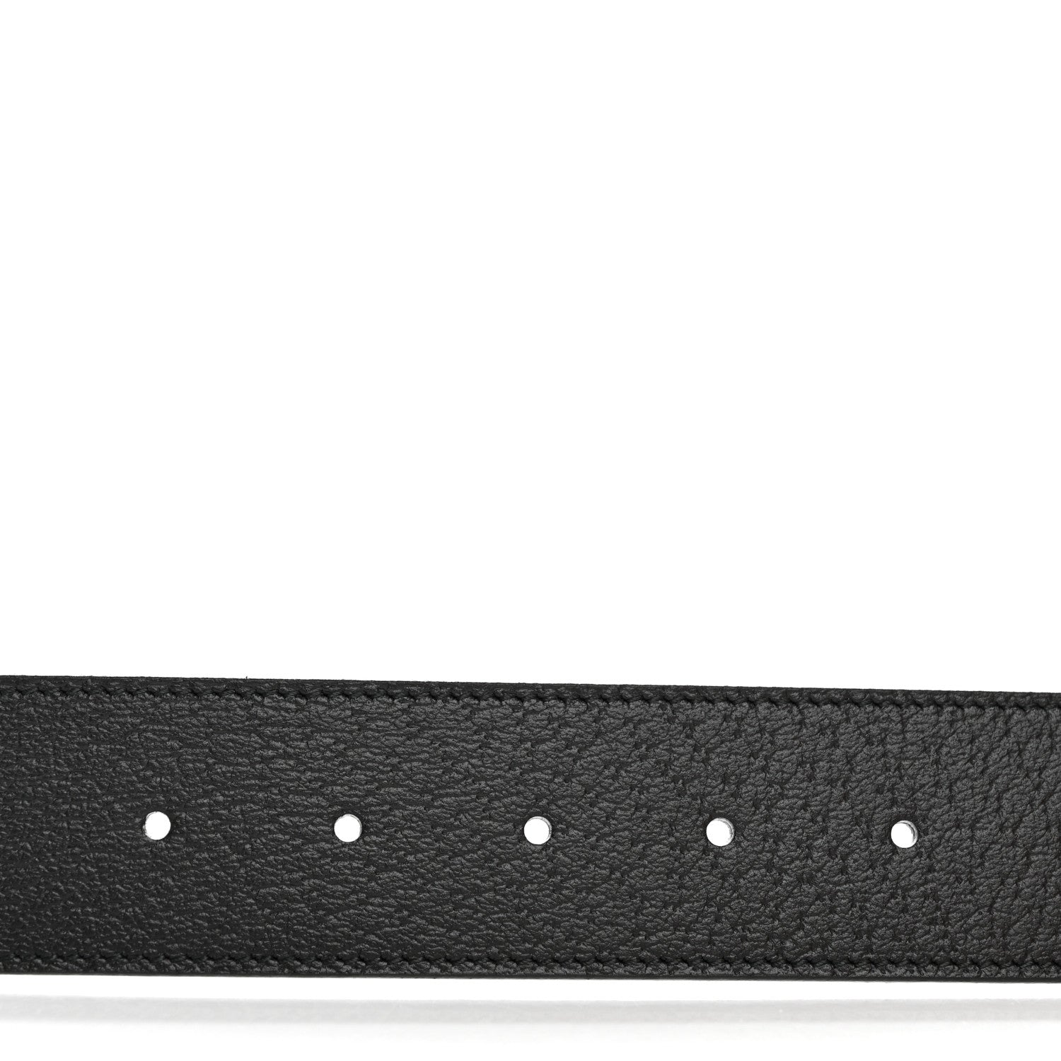 Gucci Textured Dollar Calfskin Double G 40mm Belt 110 44 Black 5 of 5