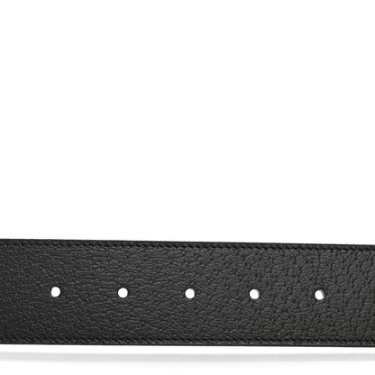 Gucci Textured Dollar Calfskin Double G 40mm Belt 110 44 Black 5 of 5