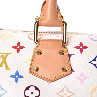 Louis Vuitton Monogram Multicolor Speedy 30 White 12 of 17