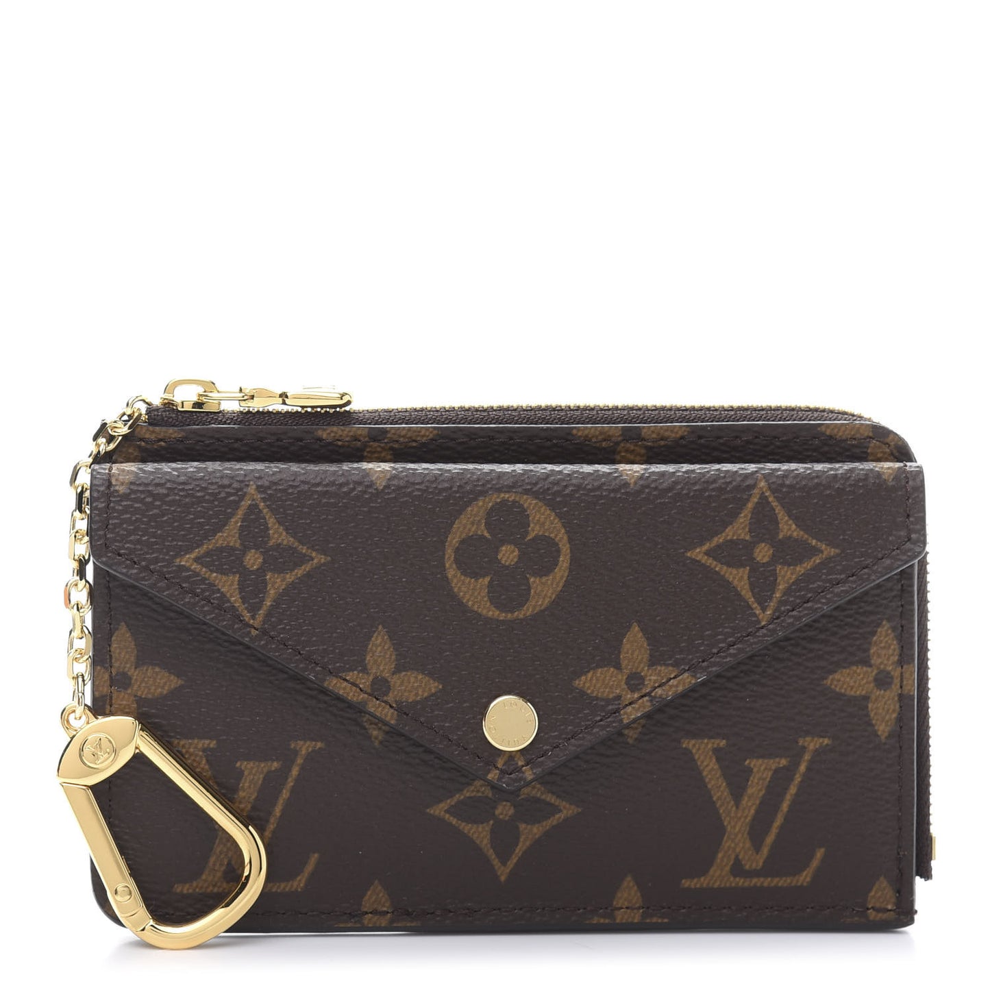 Monogram Recto Verso Card Holder Black