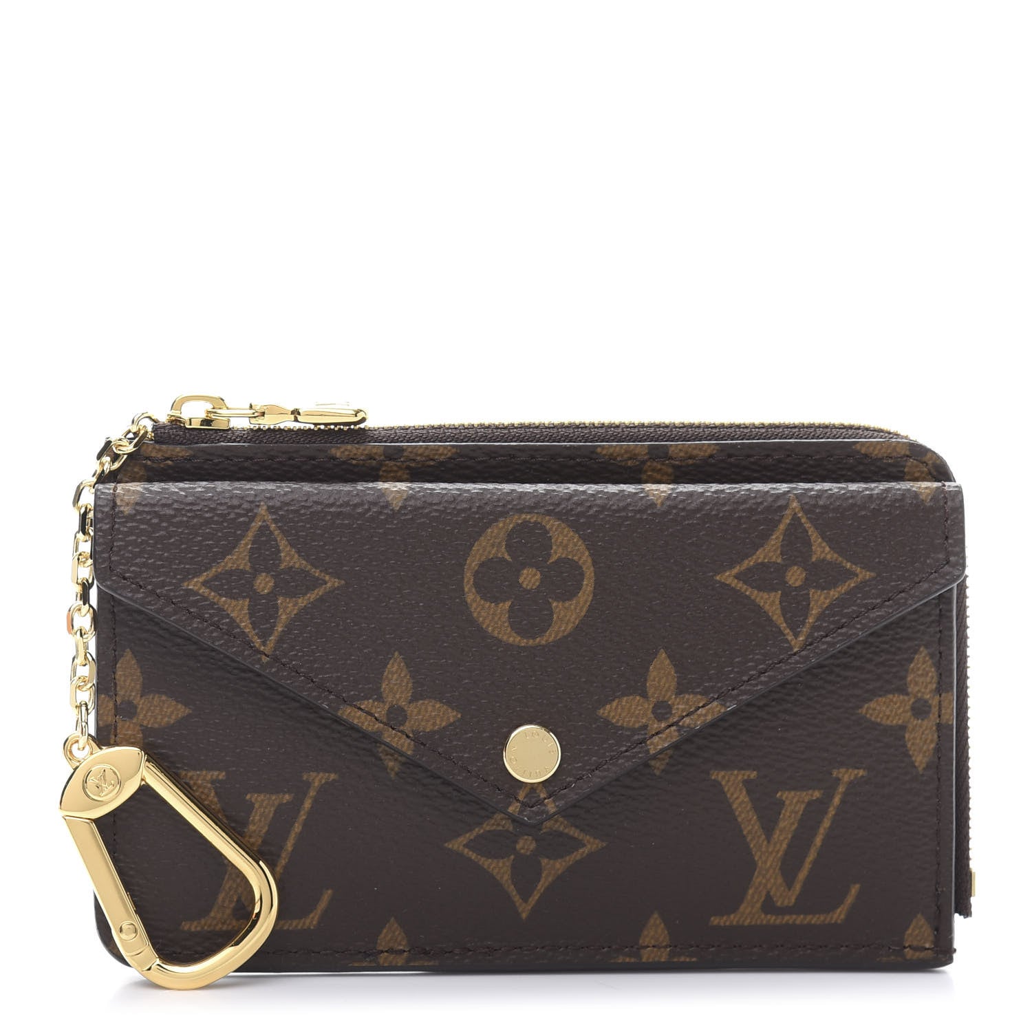 Louis Vuitton Monogram Recto Verso Card Holder Black 1 of 10