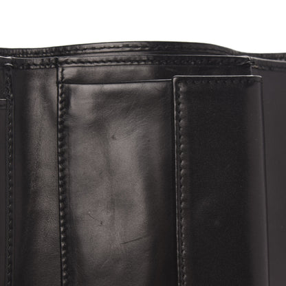 Prada Velluto Logo Tri-Fold Wallet Black 8 of 8