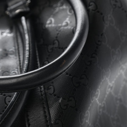 Gucci Imprime Monogram Cuoio Canyon Joy Vertical Tote Black 9 of 9