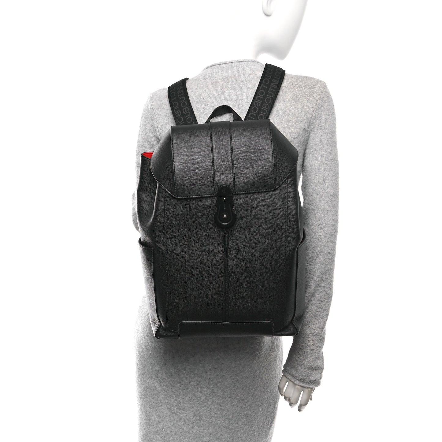 Calfskin Groovy Backpack Black