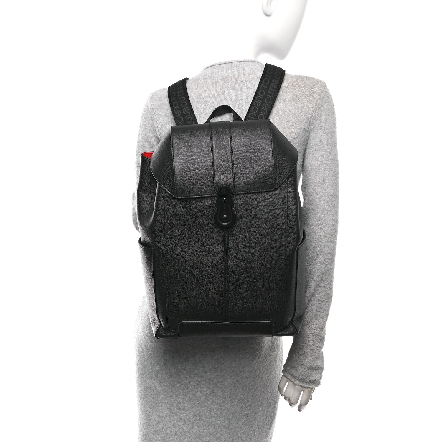 Christian Louboutin Calfskin Groovy Backpack Black 2 of 10
