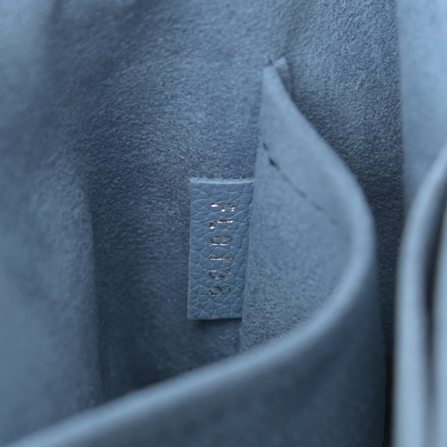 Louis Vuitton Soft Calfskin My Lockme Top Handle Blue Jean Creme 7 of 12