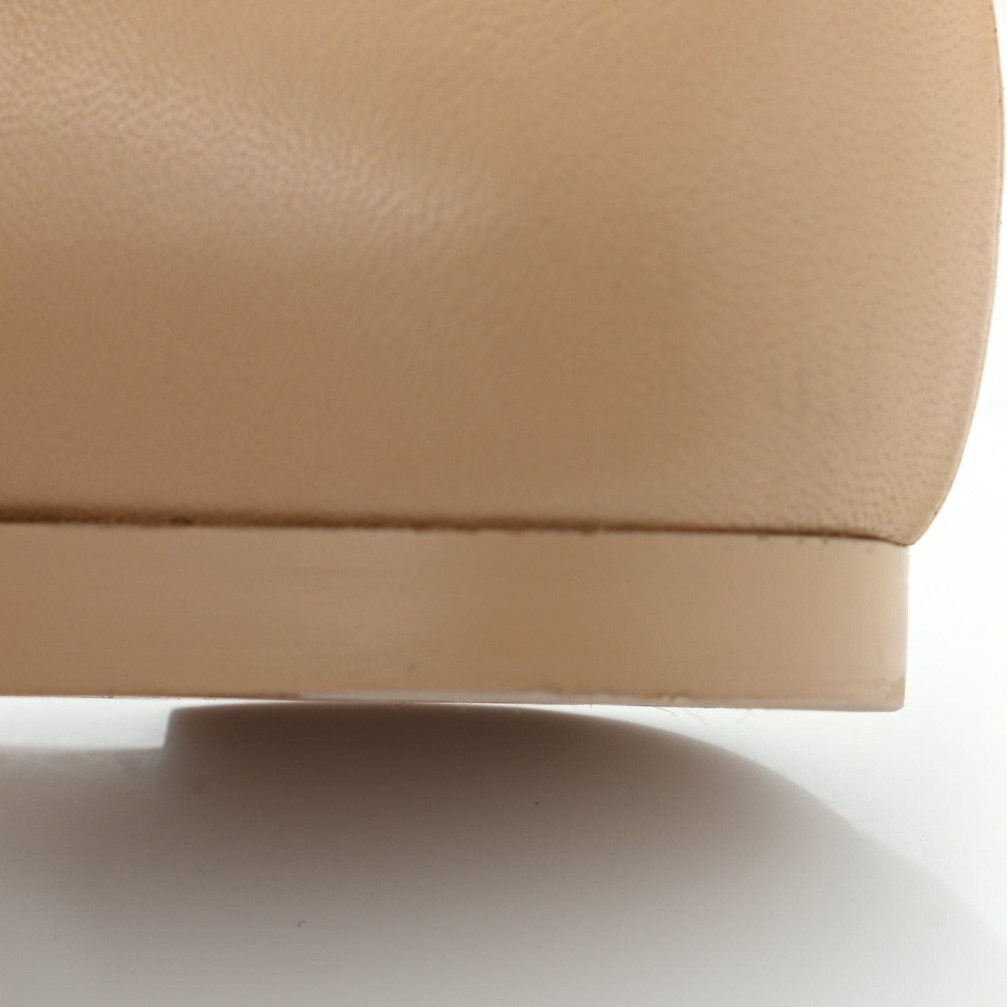 Lambskin CC Loafers 40.5 Beige