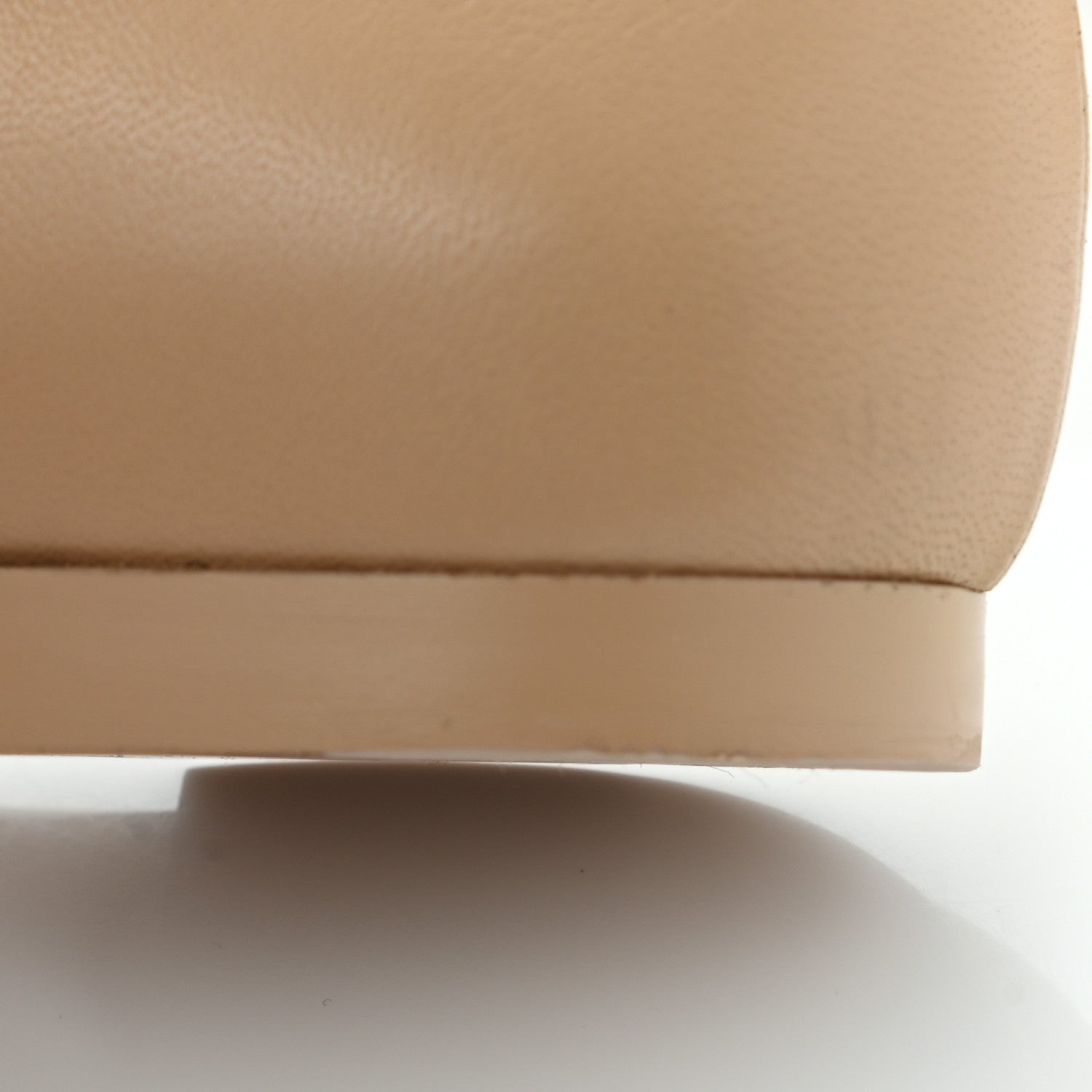 Chanel Lambskin CC Loafers 40.5 Beige 8 of 13