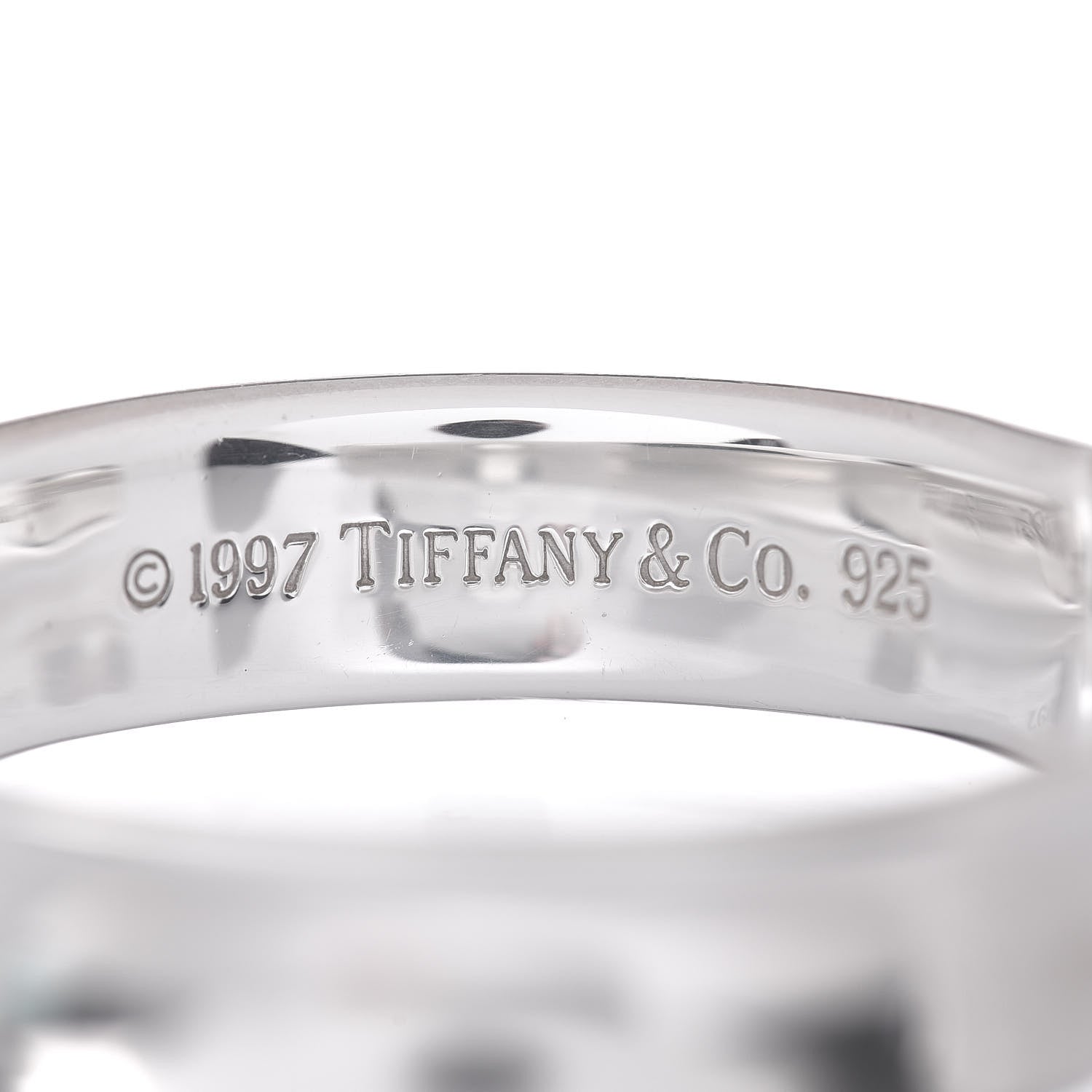 Tiffany Sterling Silver 1837 Cuff Bracelet 4 of 4