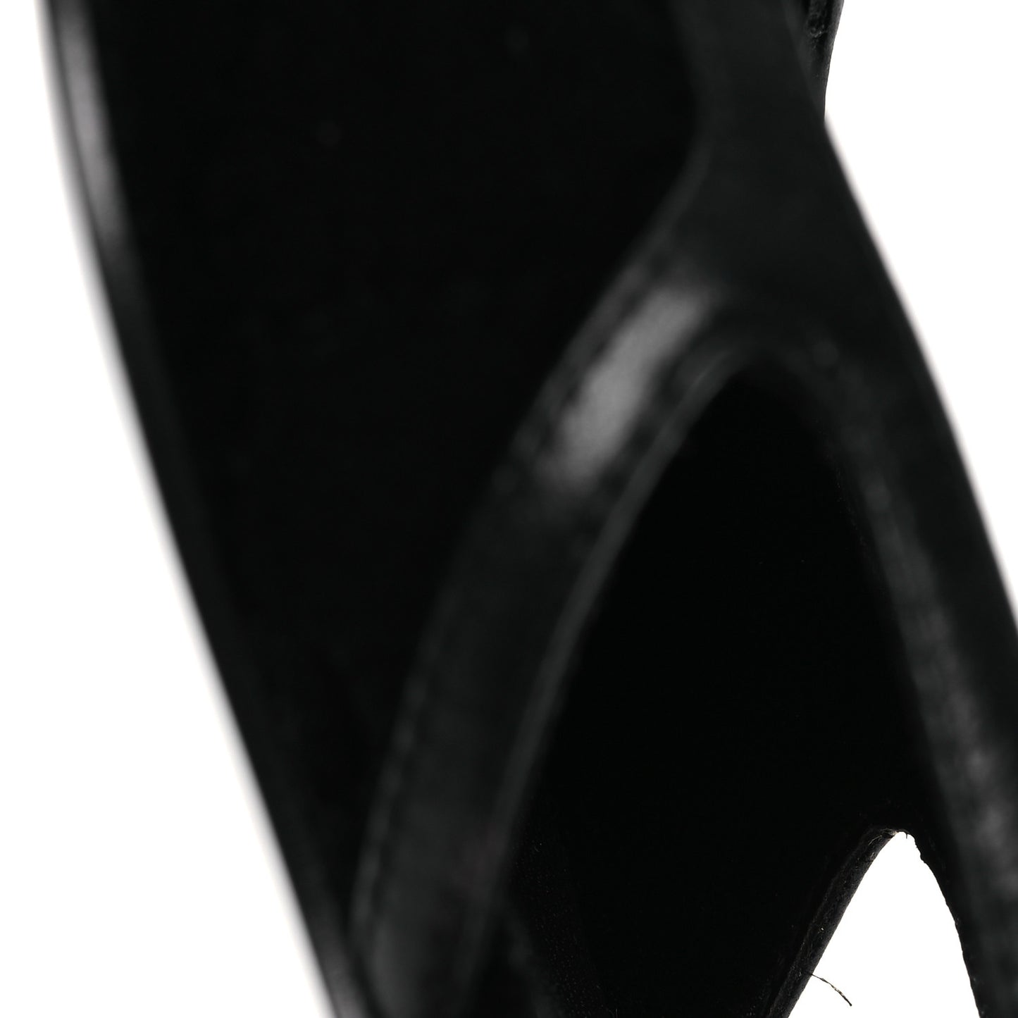 Velvet GG Monogram Slingback Ballet Flats 37.5 Black