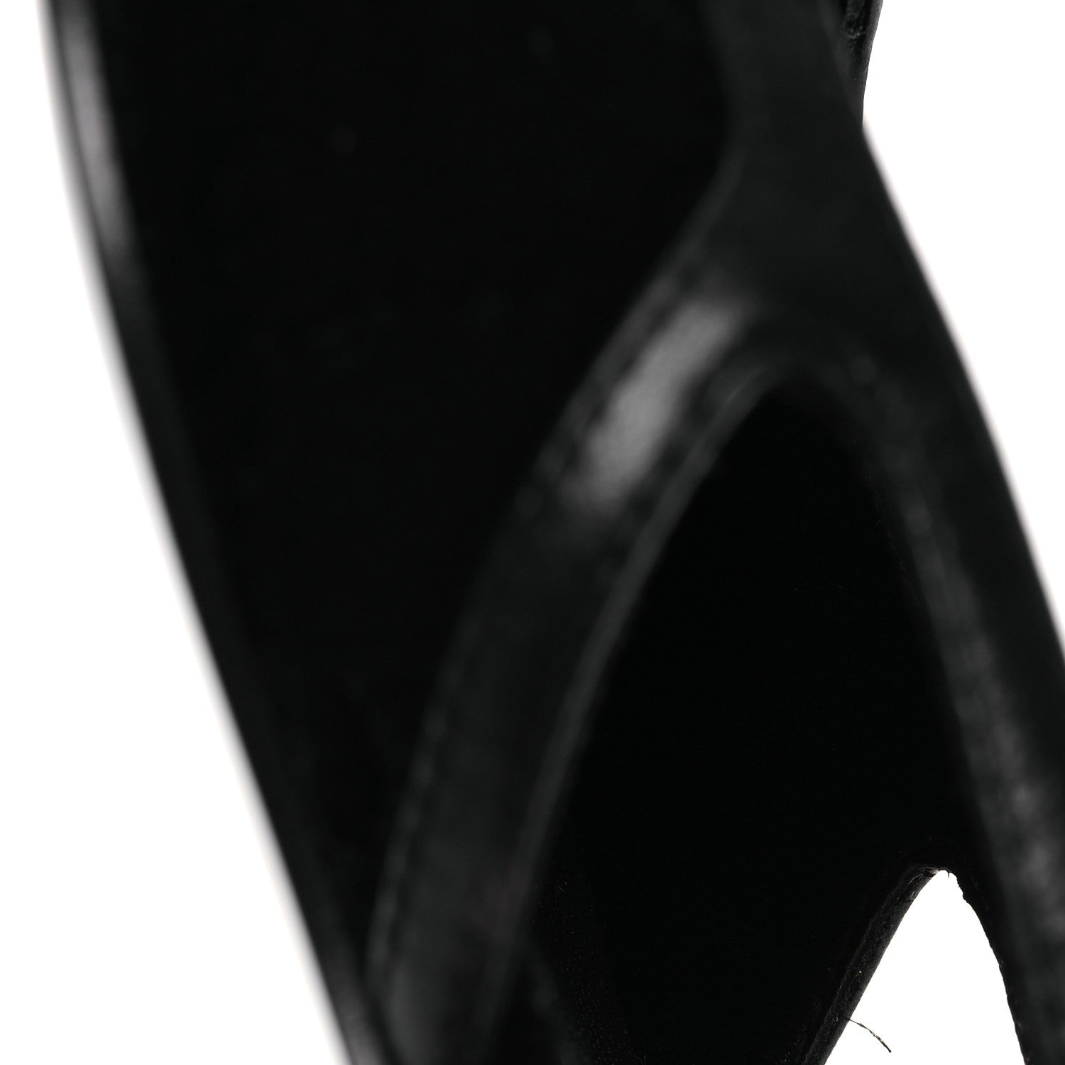 Gucci Velvet GG Monogram Slingback Ballet Flats 37.5 Black 10 of 11