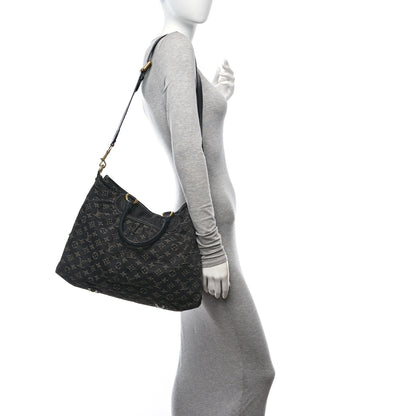Louis Vuitton Denim Neo Cabby GM Black 2 of 9